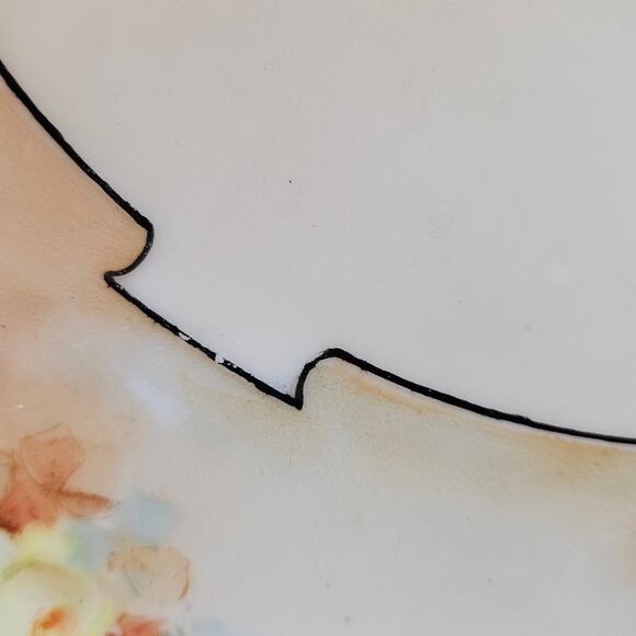 Antique Hand Painted Inch Plate Thomas Sevres Bavaria Premium-quality Porcelain - Picture 2 of 5